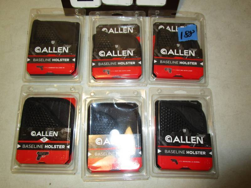 lot 188 image: Assortment Allen Holsters
