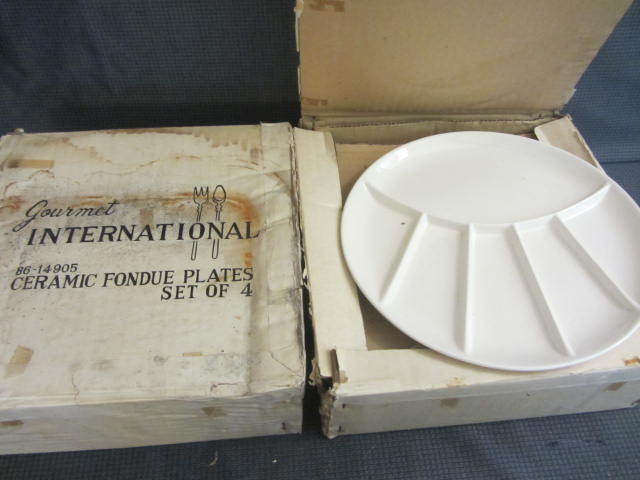lot 37 image: Fondue Plates