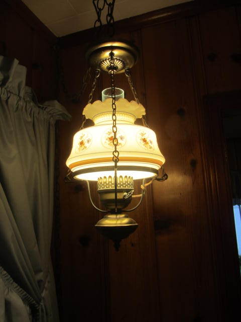 lot 76 image: MCM Hanging Light