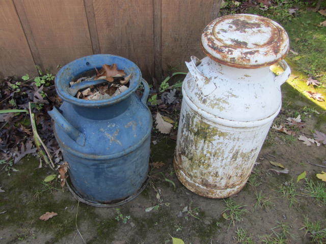 lot 107 image: Milk Cans