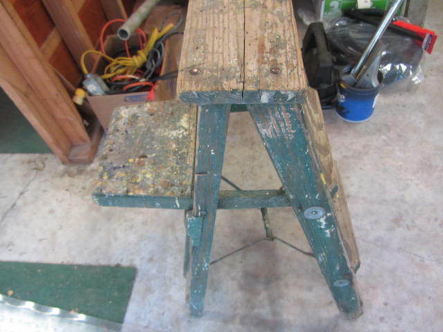 lot 160 image: Wooden Stool