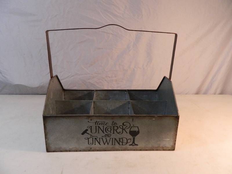 lot 37 image: New Galvanized Metal Basket