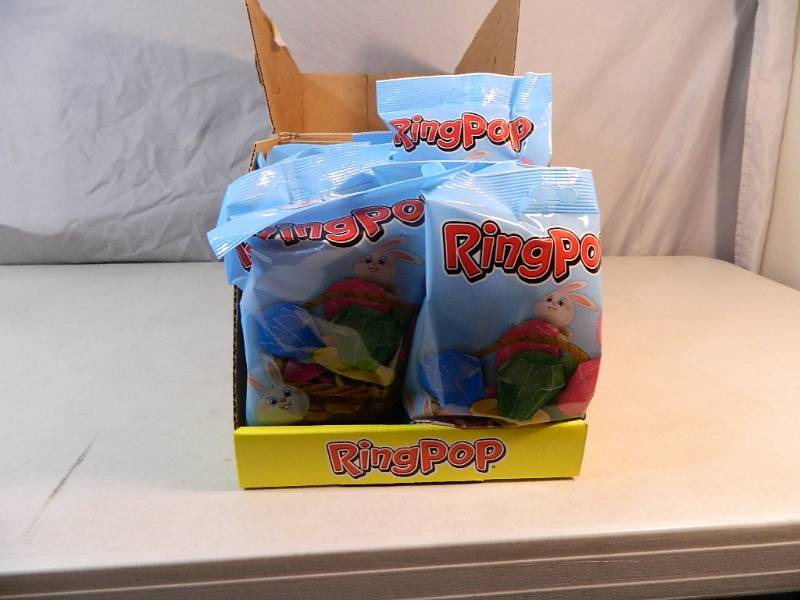 lot 91 image: New Case of Ring Pops