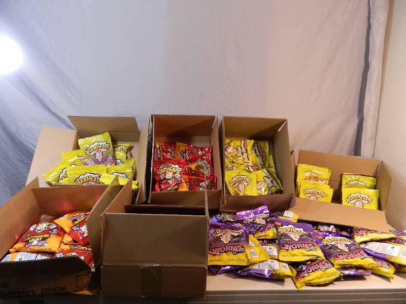 lot 99 image: Large Lot Of Warheads Candy