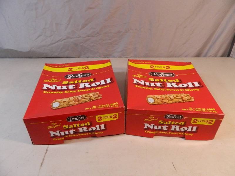 lot 116 image: 2 New Cases of Salted Nut Rolls