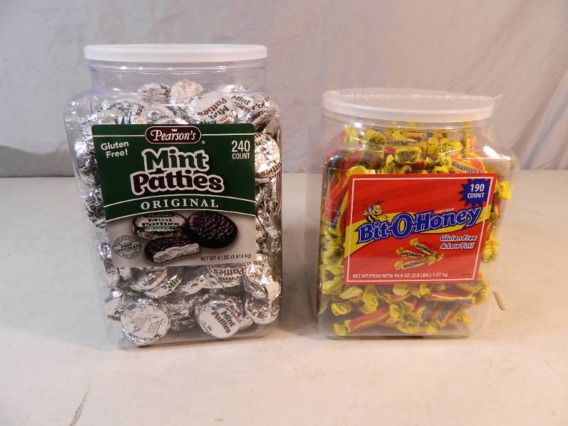 lot 121 image: 2 New Canisters of Candy