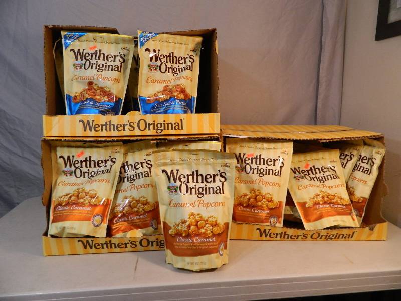 lot 169 image: New Werthers Caramel Popcorn