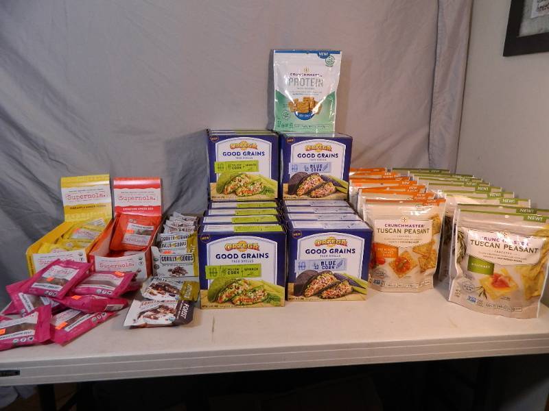 lot 180 image: Large Lot of New Healthy Foods and Snacks