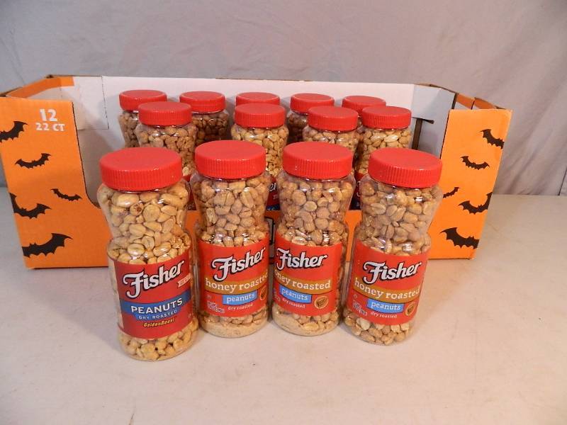 lot 182 image: 13 Canisters of Peanuts