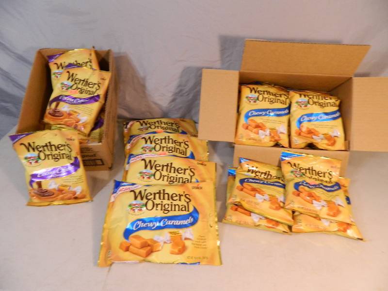 lot 210 image: Large Lot of Werthers Caramel Candy