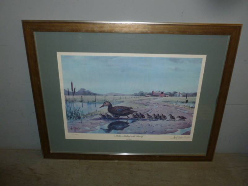 lot 1 image: Les Kouba Print