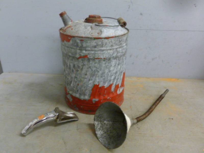 lot 80 image: Vintage Gas Can