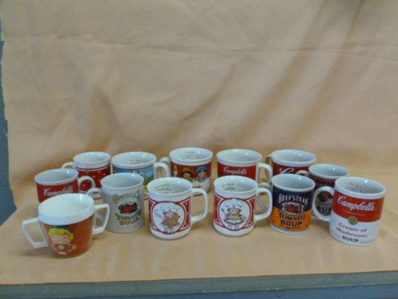 lot 124 image: Campbells Soup Collectibles