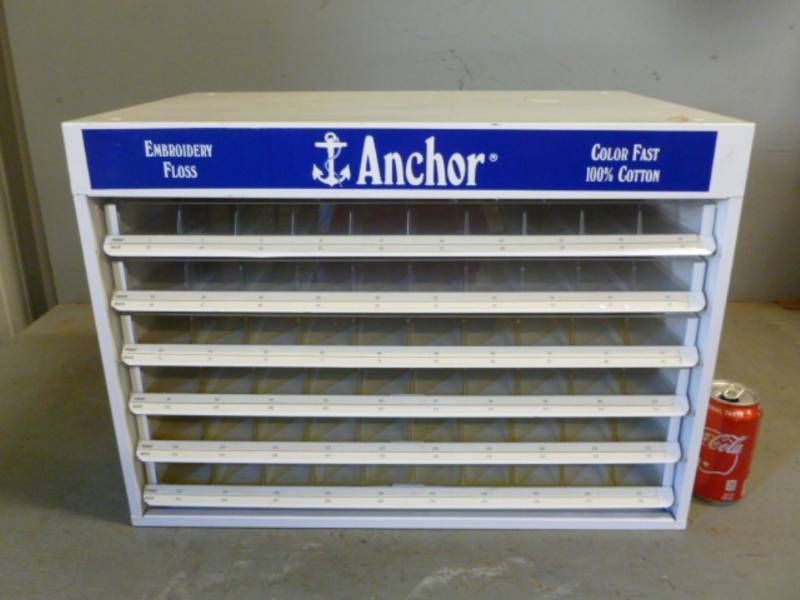 lot 145 image: Vintage Thread Cabinet
