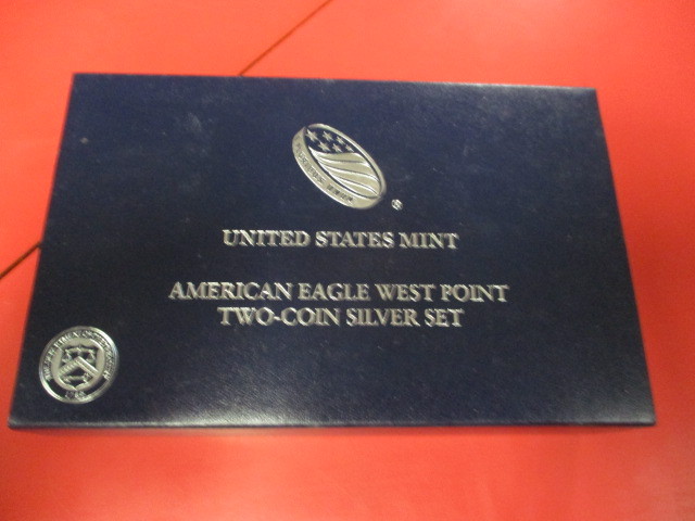 2013-W American Silver Eagle West Point Two Coin Collectors Set