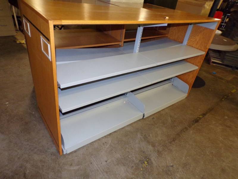 lot 10 image: Library cabinet 2 sided