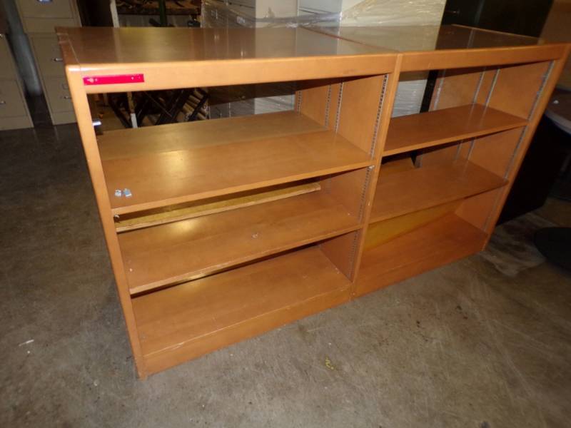 lot 11 image: Library cabinet 2 sided