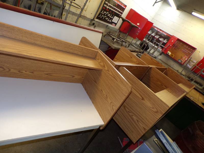 lot 65 image: Lot of 6 Voting Booths or Test Tables