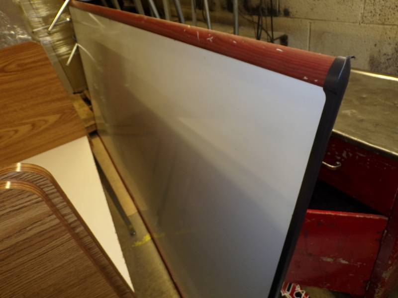 lot 74 image: White Board 4 ft by 8 ft