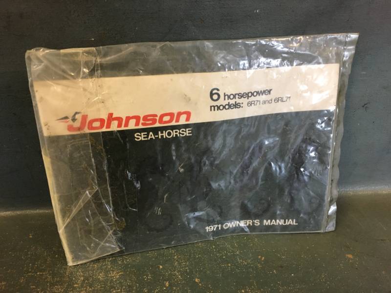 lot 44 image: Johnson owner manual