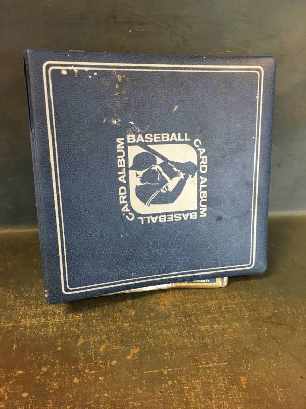 lot 47 image: Baseball Cards Album