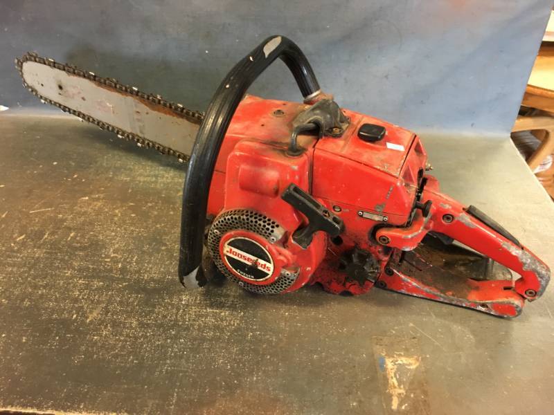 lot 50 image: Jonsered Chainsaw