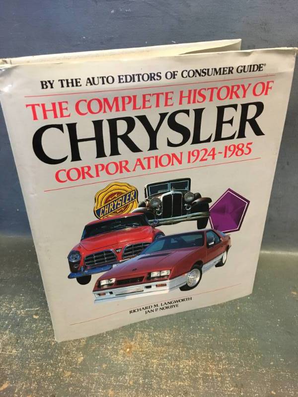 lot 55 image: Chrysler Book