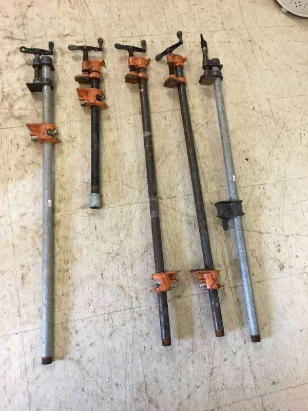 lot 53 image: Bar clamps