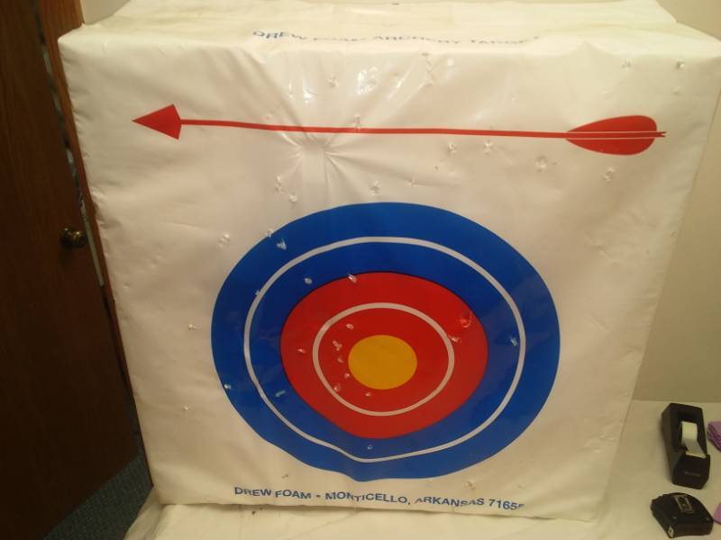 lot 53 image: Drew foam archery targets
