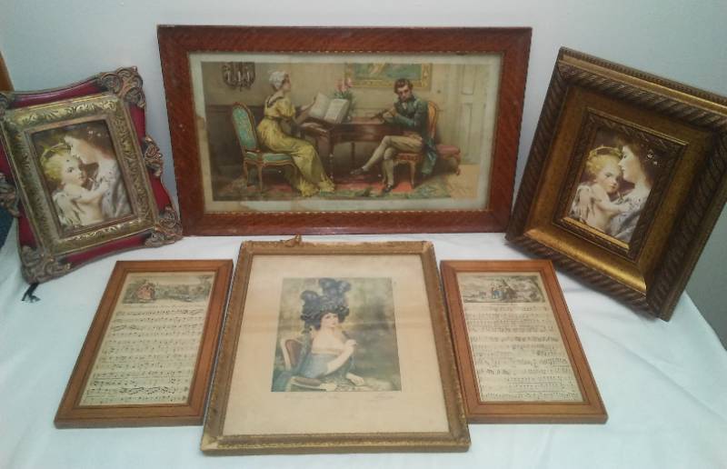 lot 93 image: Vintage Victorian style Arts - 6.