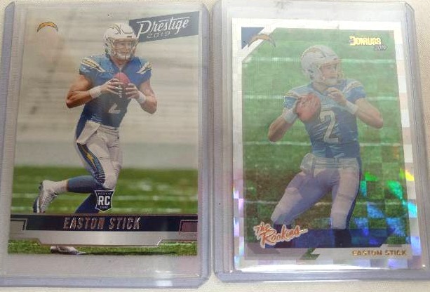 lot 104 image: Easton Stick Rookie Cards 2019 (2)