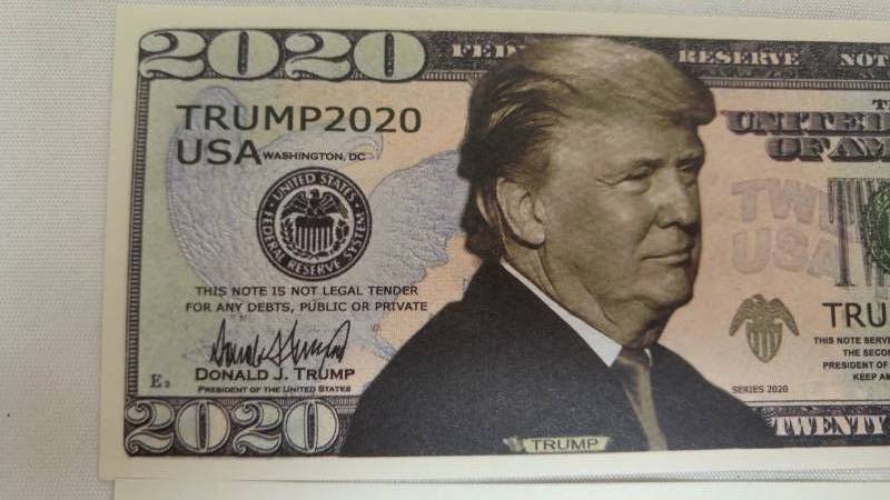 lot 108 image: Trump 2020 Bills (10)
