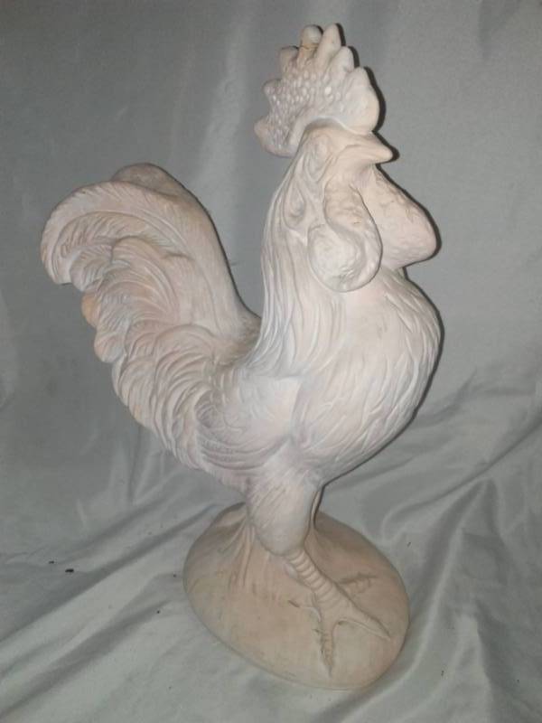 lot 293 image: Large ceramic rooster