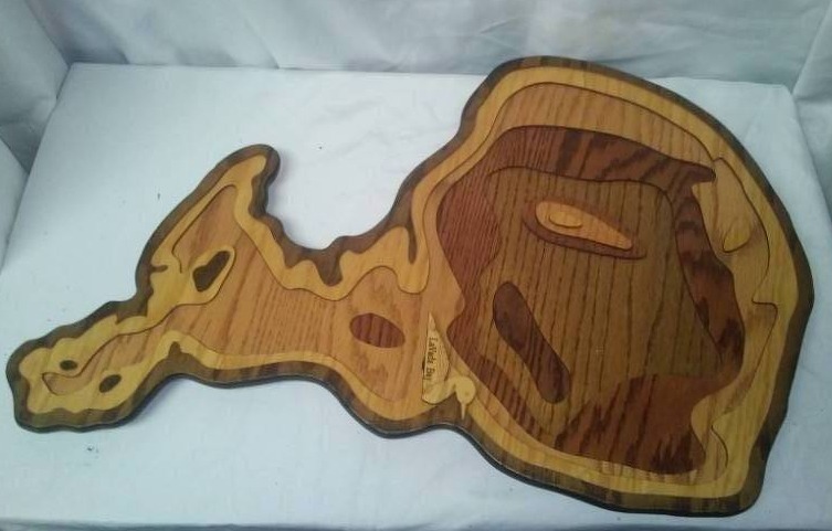 lot 341 image: Wood sculpture, Lake Ida by Cormorant