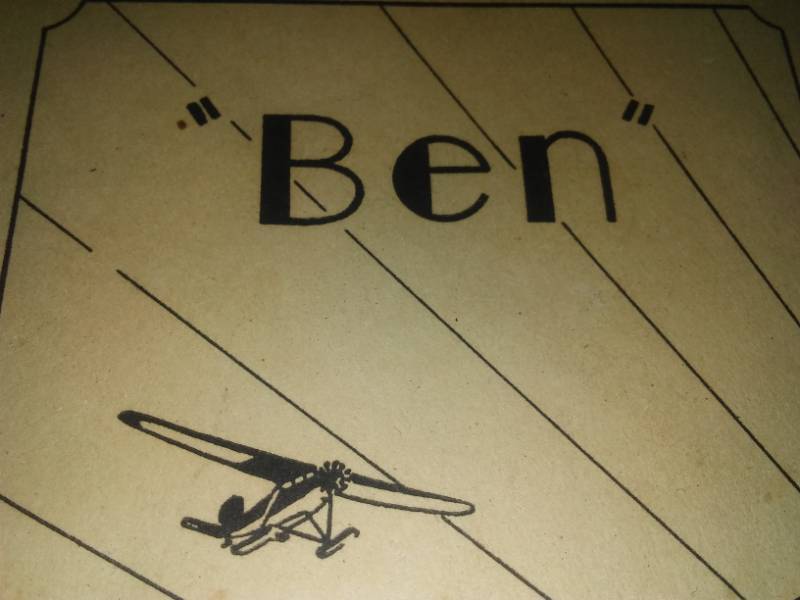 lot 457 image: Local Booklet on Col. Carl Ben Eielson from Hatton (1930)