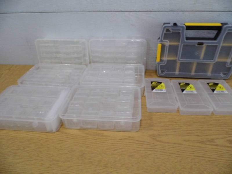 lot 25 image: Stanley and Plano Storage Containers