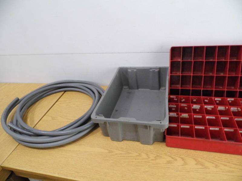 lot 35 image: Parts Organizers  - Bins - Conduit Hose