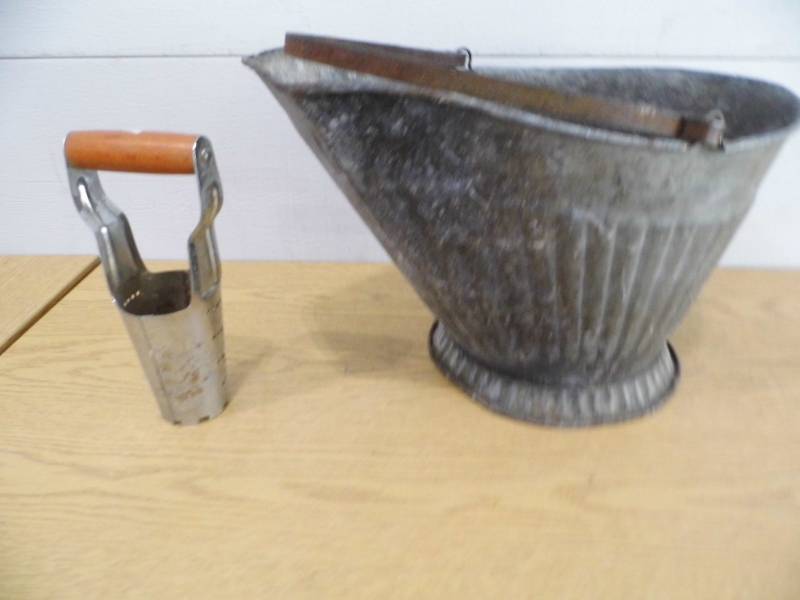 lot 73 image: Coal Bucket - Planter
