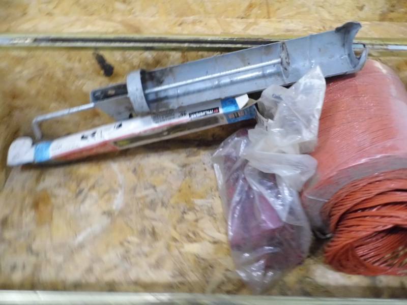 lot 79 image: Footlocker - Rope - Mower Blades