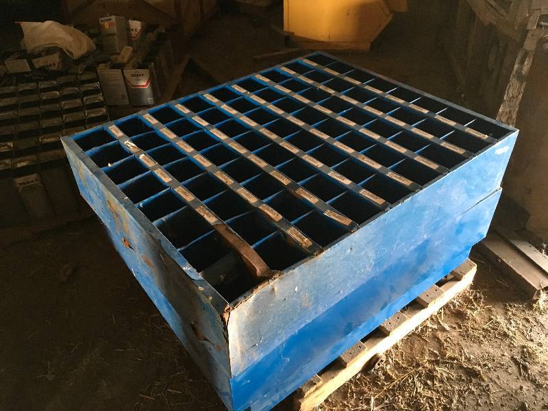 lot 17 image: 3 Bins with Contents Of Fine Thread Nuts & Bolts