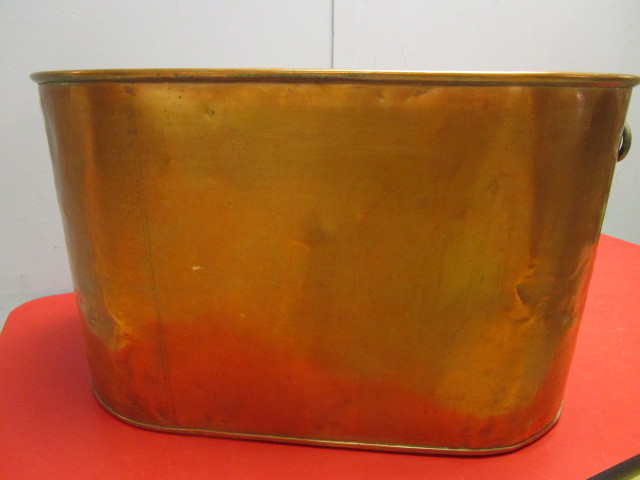 lot 216 image: ANTIQUE COPPER BOILER