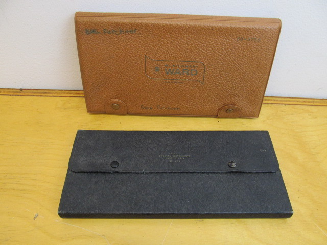 lot 185 image: 2 Vintage Sets of Drafting Instruments