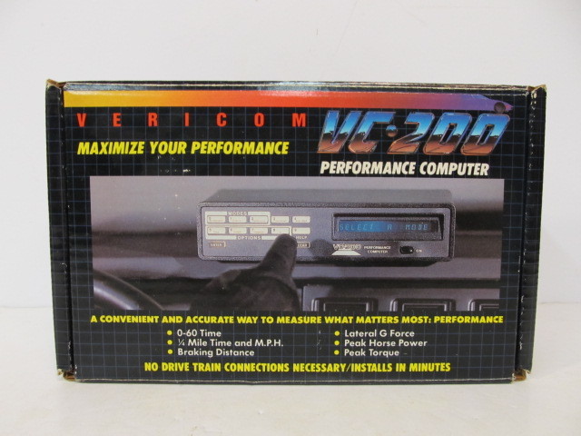 lot 76 image: New in Box Vintage Vericom VC 200 Performance Computer