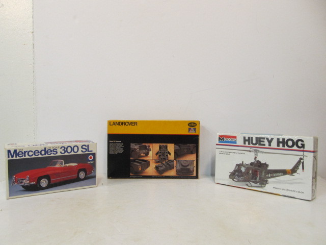lot 77 image: 3 Unused Model Kits