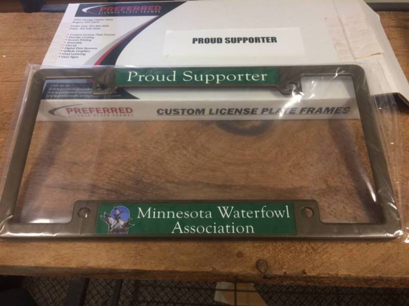 lot 69 image: Preferred Custom License Plate Frames