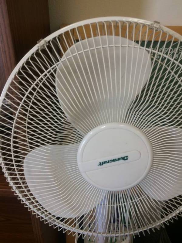 lot 32 image: Duracraft 3 Speed Oscillating Fan