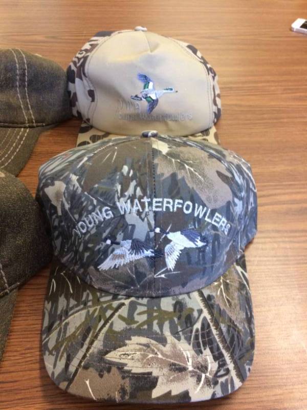 lot 80 image: Brand New Lot of 7 Hats Labeled Minnesota Waterfowl Etc