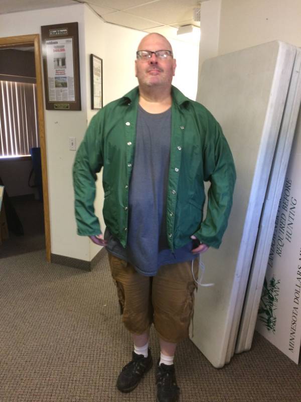 lot 86 image: Button Up Windbreaker Jacket from Minnesota Waterfowl Assoc.