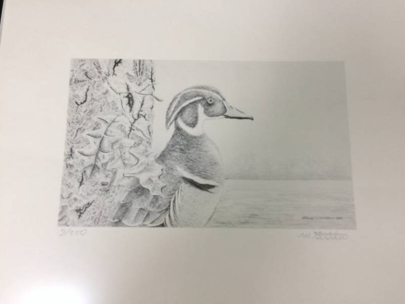 lot 101 image: Michael C Steddum Framed Print Signed Numbered