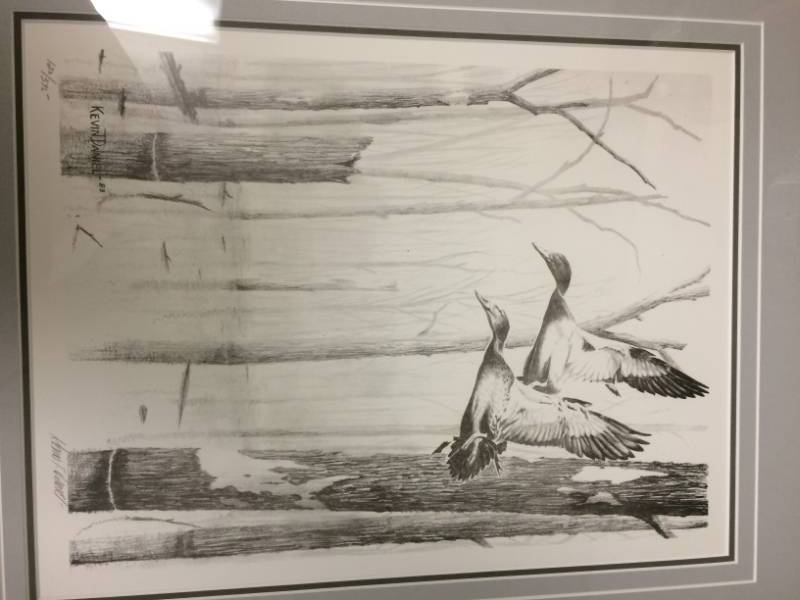 lot 102 image: Kevin Daniel Framed & Matted Signed Numbered Print